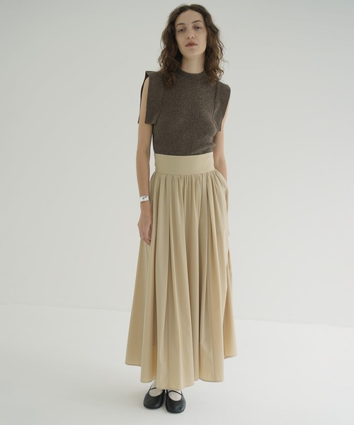 CLANE（クラネ） スカート WIDE BELT FLARE SKIRT : ZOZOTOWN Yahoo!店
