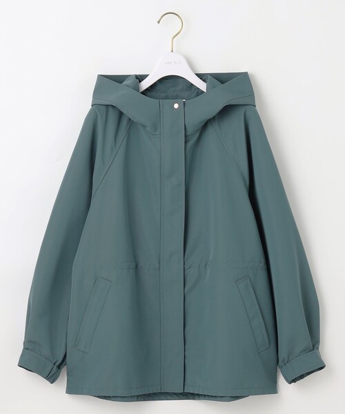 新品　any sis 【撥水加工】フード付き2ウェイブルゾン　ドロスト ANY SIS（エニィスィス） ブルゾン アウター 「撥水・UVカット・花粉