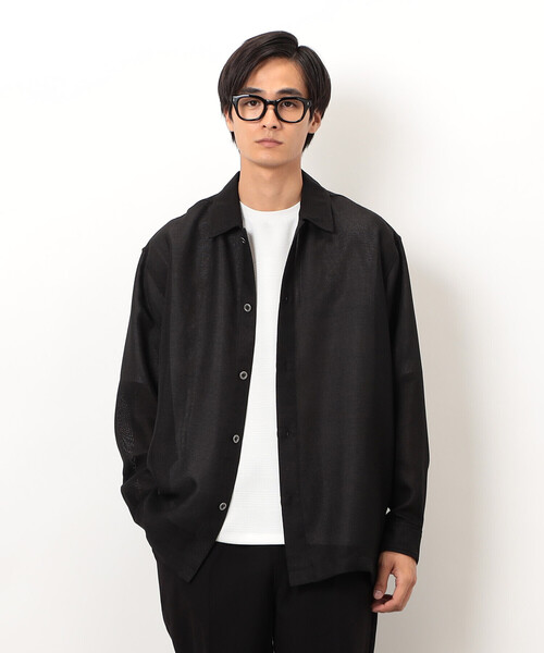 COMME CA ISM（コムサイズム） ブルゾン アウター カラミメッシュ