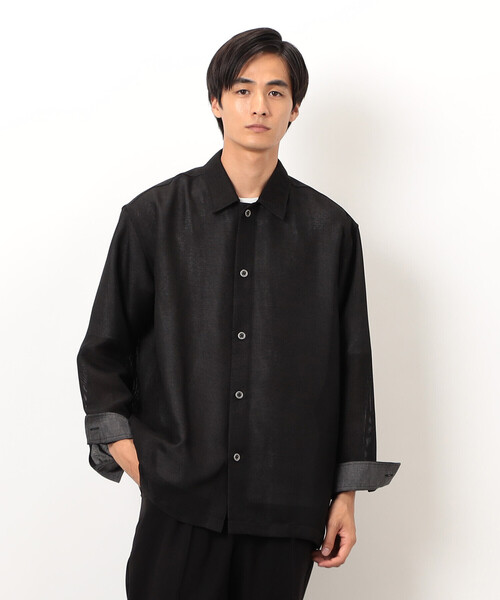 COMME CA ISM（コムサイズム） ブルゾン アウター カラミメッシュ