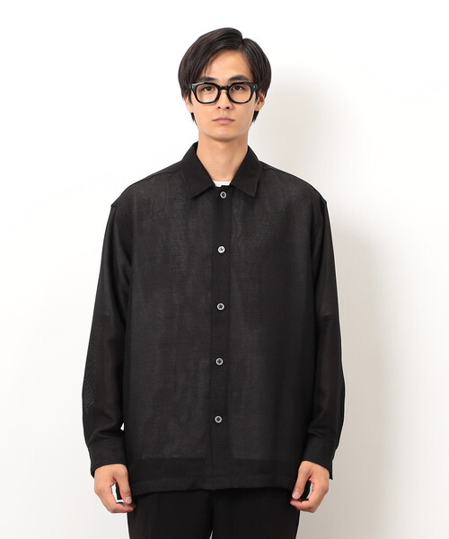 COMME CA ISM（コムサイズム） ブルゾン アウター カラミメッシュ