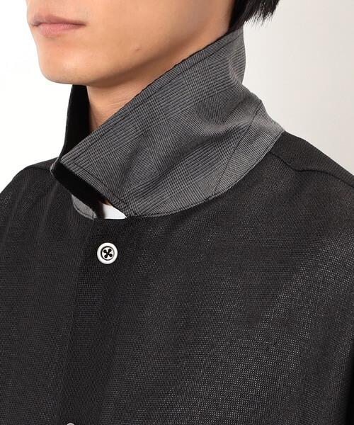 COMME CA ISM（コムサイズム） ブルゾン アウター カラミメッシュ