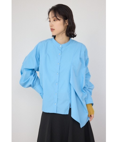PLUS（AZUL BY MOUSSY） ブラウス シャツ 「PLUS」ボリュームスリーブ