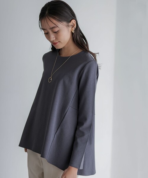 tシャツ バックフレアロングTシャツ レディース : ZOZOTOWN Yahoo!店