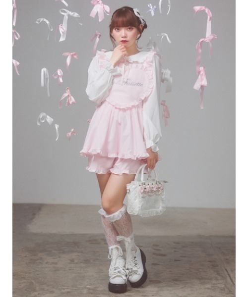 Ank Rouge ワンピース ハートエプロンセットアップ : ZOZOTOWN