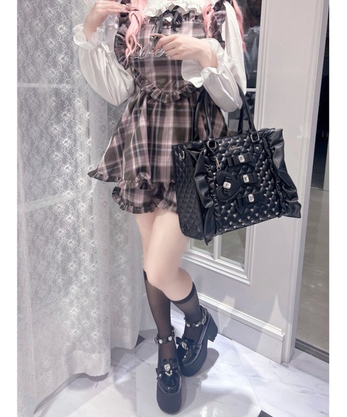 Ank Rouge ワンピース ハートエプロンセットアップ : ZOZOTOWN