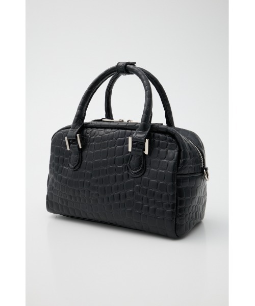 MOUSSY ボストンバッグ F/CROCO MINI レディース : ZOZOTOWN
