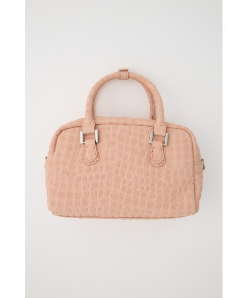 MOUSSY（マウジー） ボストンバッグ F/CROCO MINI ボストンバッグ 