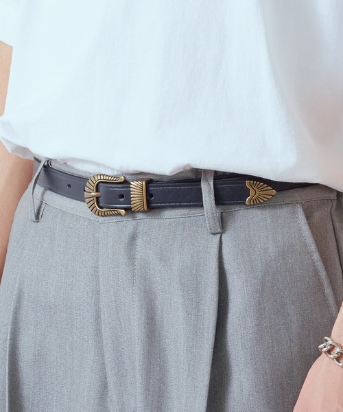 Wrangler（ラングラー） ベルト 「Wrangler」NARROW BELT メンズ