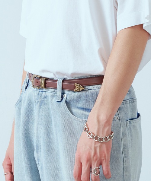 Wrangler（ラングラー） ベルト 「Wrangler」NARROW BELT メンズ