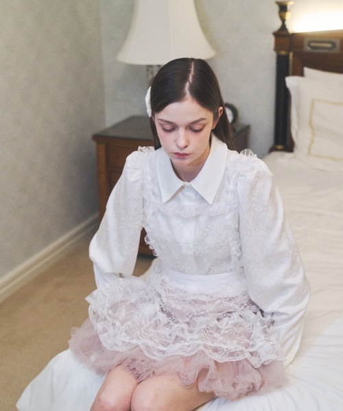 Lovilyn ワンピース 推し活チュールエプロンワンピース : ZOZOTOWN