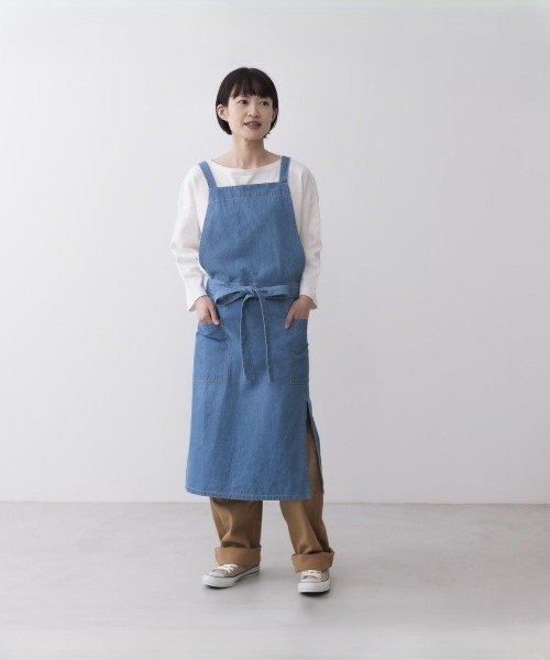 エプロン COCOWALK デニムラップエプロン : ZOZOTOWN Yahoo!店
