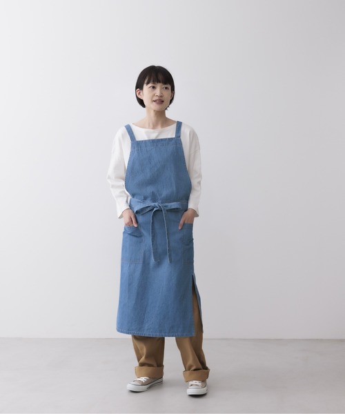 エプロン COCOWALK デニムラップエプロン : ZOZOTOWN Yahoo!店
