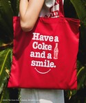 トートバッグ 「Coca-Cola」ロゴプリン...の詳細画像3