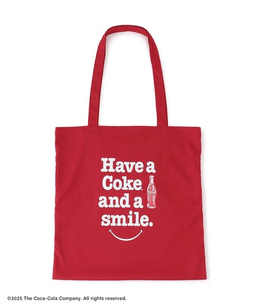 Coca Cola（コカコーラ） トートバッグ 「Coca-Cola」ロゴプリント 