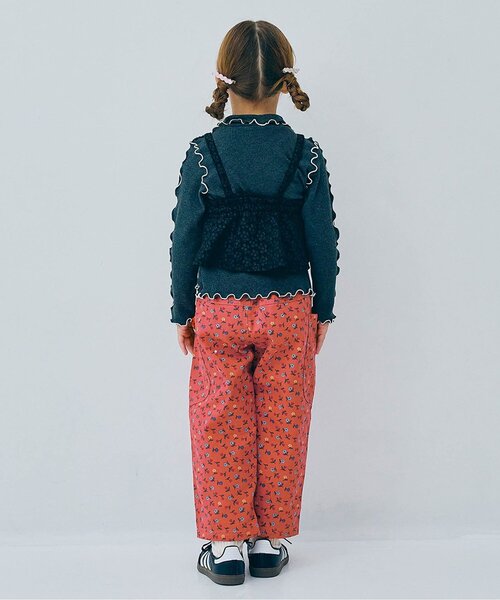 パンツ 「ジュニア対応」総柄ツイルワイドパンツ キッズ 子供服 男の子 女の子 | p.premier | 16