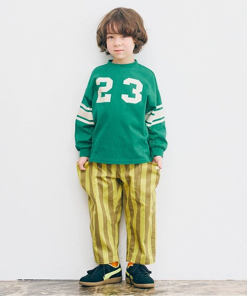 パンツ 「ジュニア対応」総柄ツイルワイドパンツ キッズ 子供服 男の子 女の子 | p.premier | 20