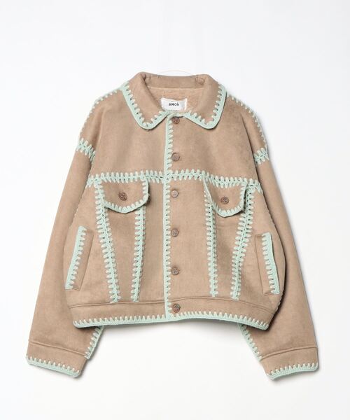 amok スカジャン ニット ジャケット アモク Free 美品 AMOK - Knit