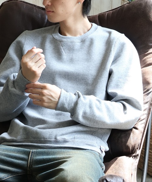 L*D様 ラッセルアスレティック スウェット トレーナー グレー USA製 メン Russell Athletic（ラッセル アスレティック） トレーナー スウェット