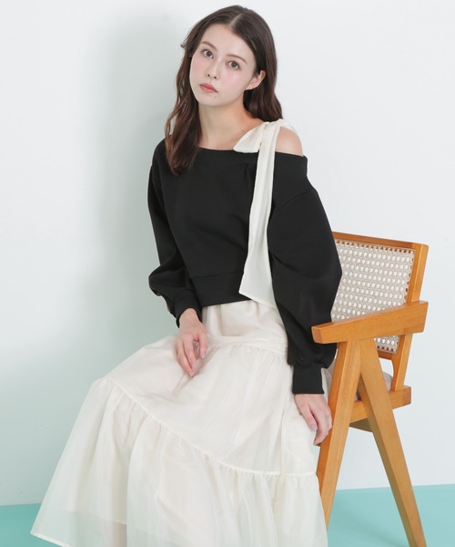 JILL by スエットセットアップ JILL by JILL STUART（ジルバイジルスチュアート） ワンピース 肩