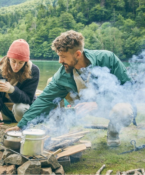 「Franklin Climbing」 ナイロンブルゾン X-LARGE ベージュ メンズ_画像4