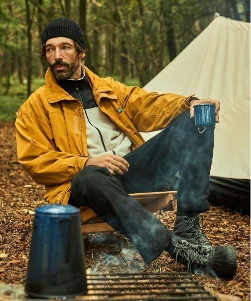 「Franklin Climbing」 ナイロンブルゾン X-LARGE ベージュ メンズ_画像5