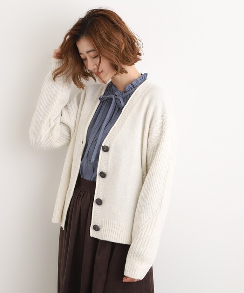 CLOVE（クローブ）新品Vネックカーディガン＋LASUDスターTシャツ Vネックカーディガン | クローブ(CLOVE) | マルイウェブチャネル