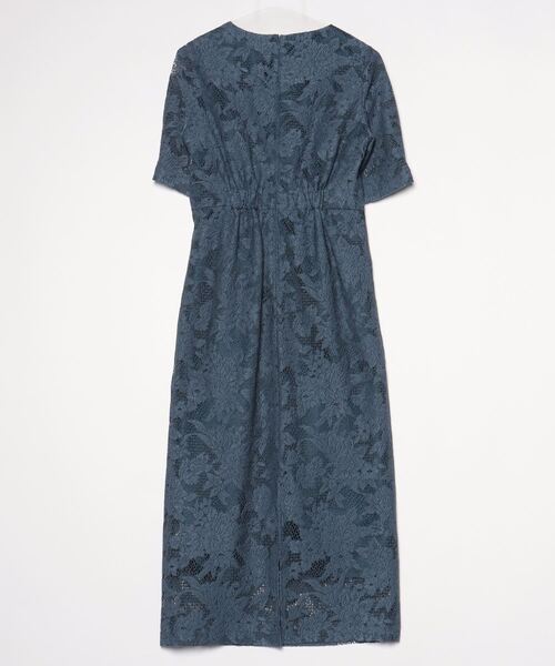 「AIMER」 半袖ワンピース MEDIUM ブルー レディース_画像2