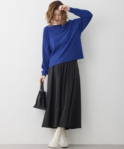 スカート 「撥水加工/洗える」ブライトタフタ タック : ZOZOTOWN Yahoo