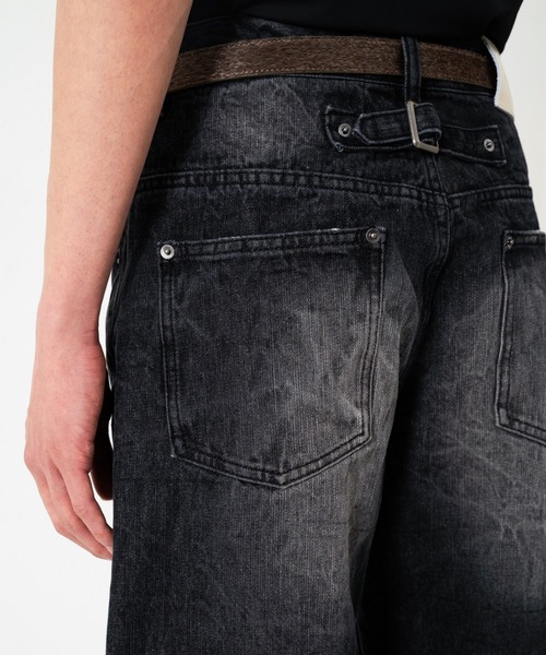 ジーンズ CRUSH FADE SIDE SEEM BOOTS CUT JEANS / クラッシュフェードサイドシームブーツカットデニムの画像