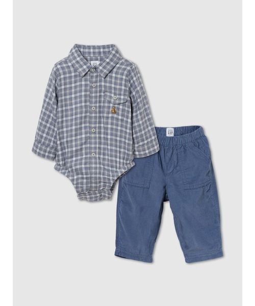 GAP（ギャップ） セットアップ フランネル＆コーデュロイ コーデセット 