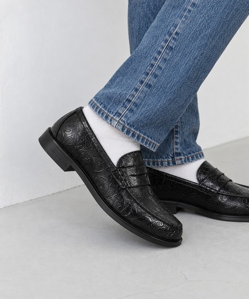 London Shoe Make（ロンドンシューメイク） ローファー ペイズリー