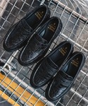 ローファー ペイズリーエンボス & クロココン...の詳細画像1