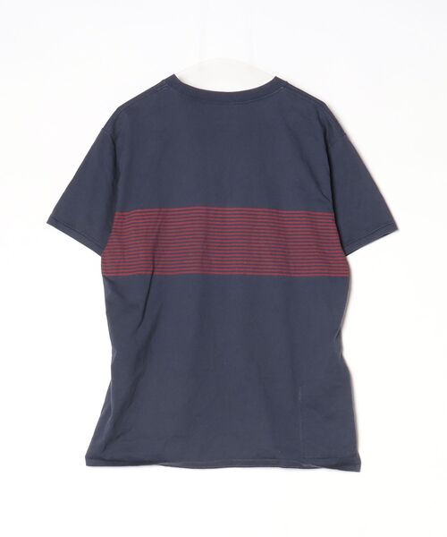 「MANASTASH」 半袖Tシャツ X-LARGE ネイビー メンズ_画像2