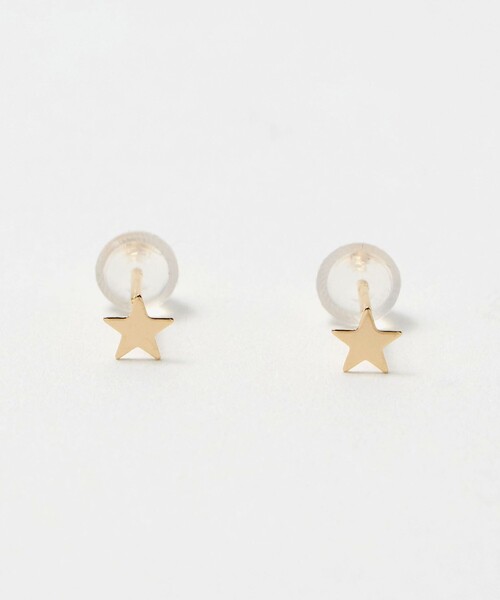 beauty &youth K18ゴールド 星型スタッドピアス BEAUTY＆YOUTH UNITED ARROWS ピアス K18 スター ピアス レディース