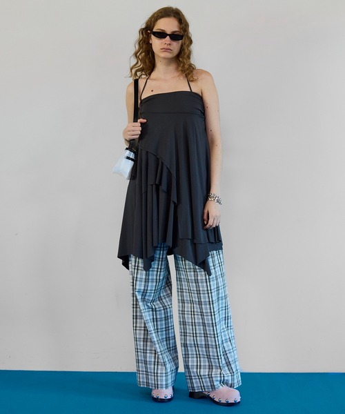 MAISON SPECIAL（メゾンスペシャル） パンツ Multi-Color Easy Check