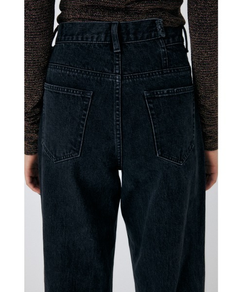 ジーンズ デニム デニムパンツ CROSS WAIST WIDE STRAIGHT / クロスウエストワイドストレート レディースの画像