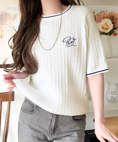 classicalelf（クラシカルエルフ） tシャツ 半袖 上品見えシンプル