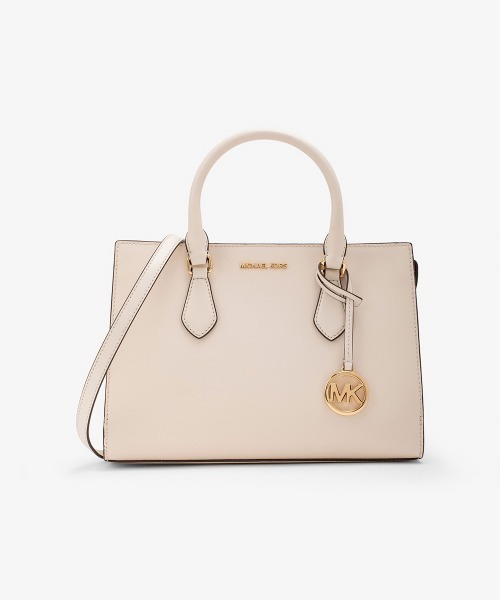 未使用品　MICHAEL KORS ピンク ホワイト ハンドバッグ2way MICHAEL KORS（マイケルコース） 2WAYバッグ FREE ピンク レディース