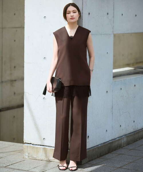 ICB（アイシービー） パンツ 「WEB限定カラーあり」FluidBackSatin