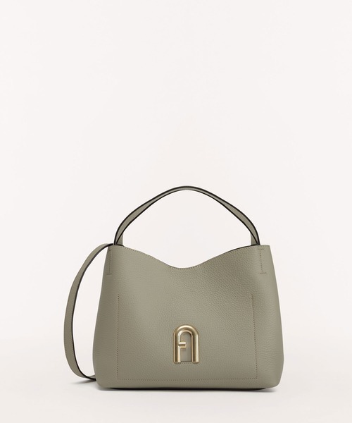 「FURLA」 2WAYバッグ ONE SIZE ライトグレー レディース