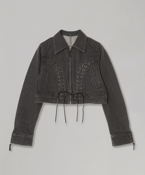 FETICO（フェティコ） ブルゾン アウター Lace up denim jacket FTC254