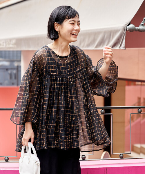 FREAK'S STORE（フリークスストア） ブラウス シャツ 夏 インド シアー