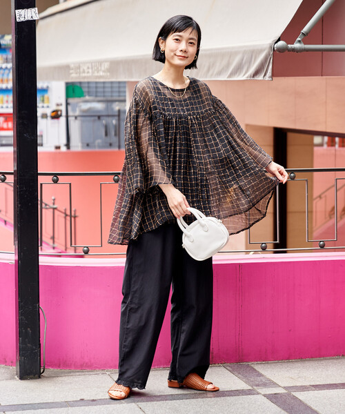 FREAK'S STORE（フリークスストア） ブラウス シャツ 夏 インド シアー