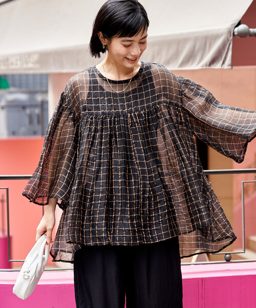 FREAK'S STORE（フリークスストア） ブラウス シャツ 夏 インド シアー