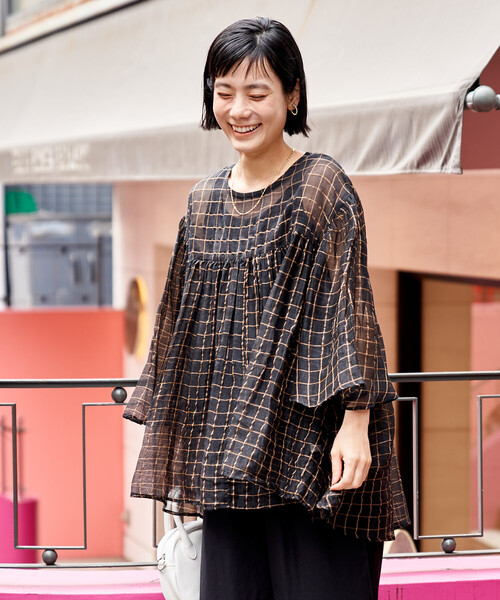 FREAK'S STORE（フリークスストア） ブラウス シャツ 夏 インド シアー