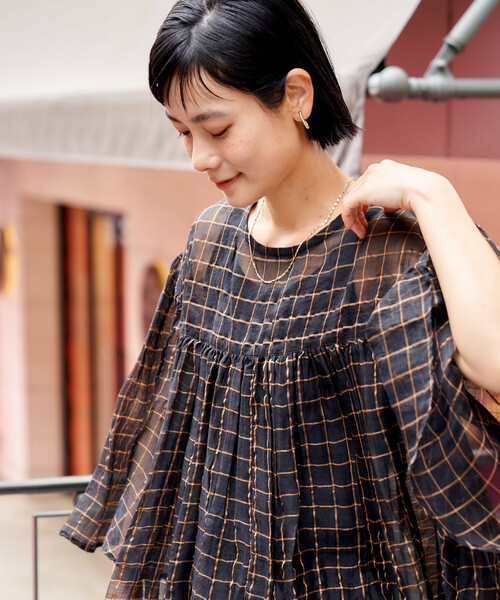FREAK'S STORE（フリークスストア） ブラウス シャツ 夏 インド シアー