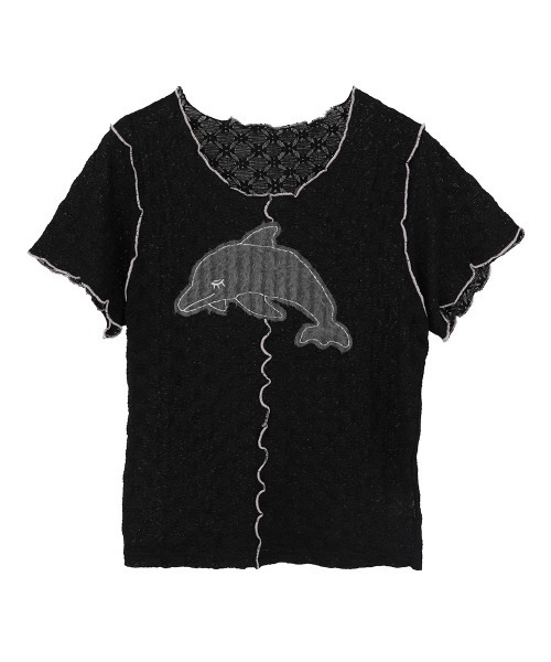 Candy Stripper（キャンディーストリッパー） tシャツ SLEEPY DOLPHIN