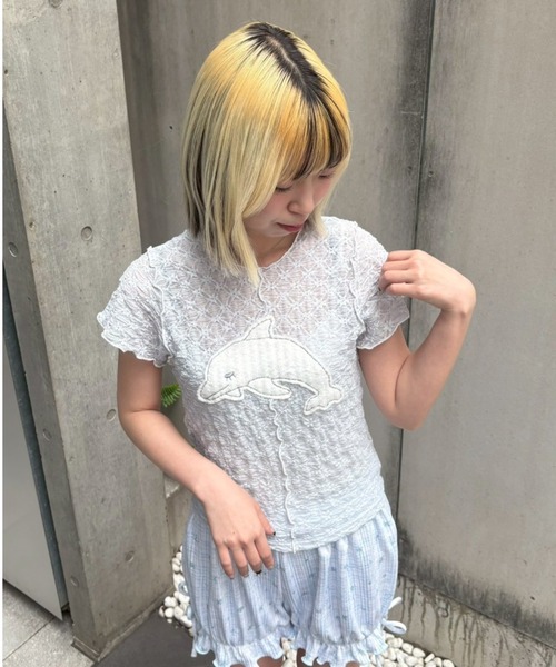Candy Stripper（キャンディーストリッパー） tシャツ SLEEPY DOLPHIN