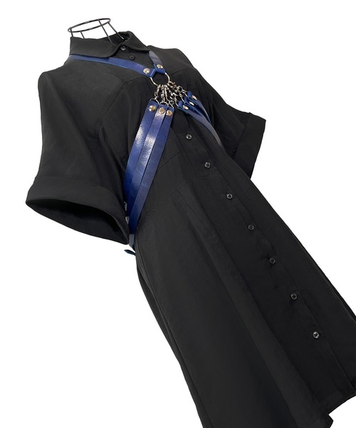 Otori. ベルト 肋骨ハーネスベルト「Abyssal blue」 レディース